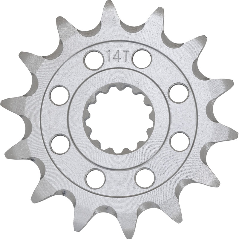 MOOSE OFFROAD 1212-2260 D26-3182-14CRMO Front Sprocket 14 tooth - rmz-250