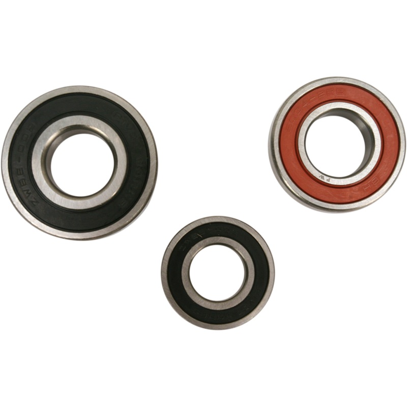 PIVOT WORKS 0215-0695 PWRWK-K24-000 Wheel Bearing and Seal Kit Wheel Bearing Kit - Rear - Kawasaki KL/KLR