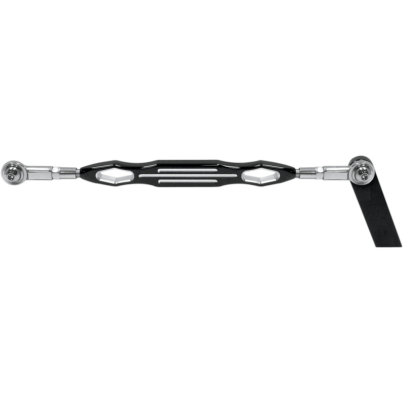 PRO-ONE PERF.MFG. 1601-0380 506020B Gear Shift Linkage Rod Shift Linkage - Ball Milled - Black