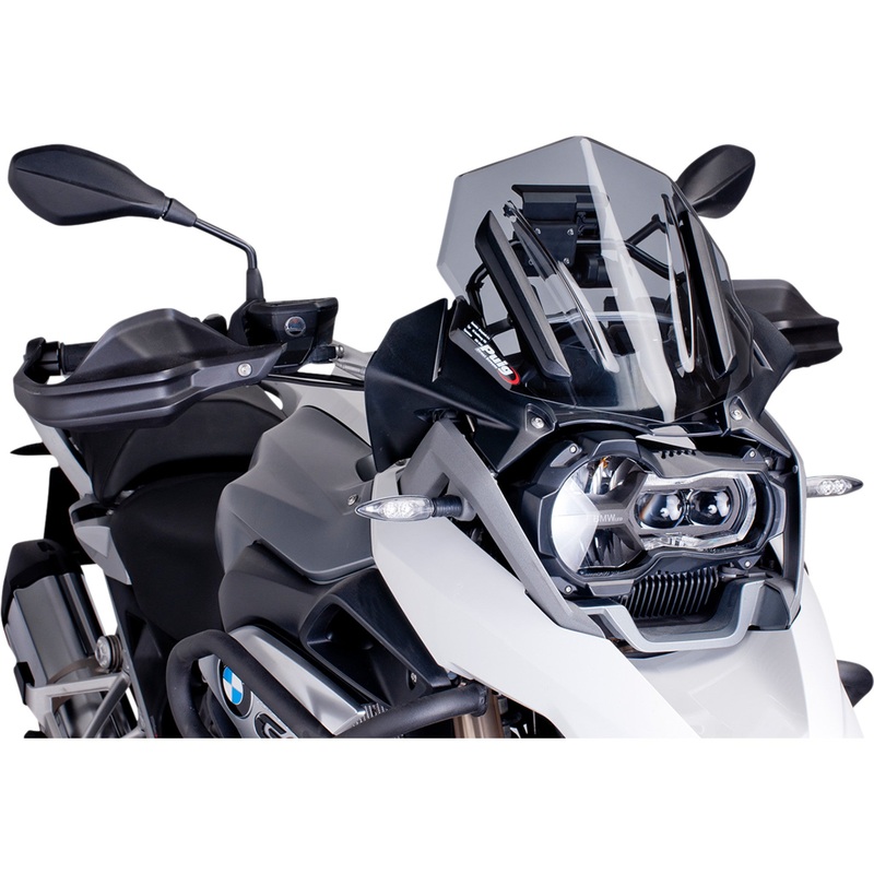 PUIG HI-TECH PARTS 2301-2262 6487H Z-Racing Windscreen Race Windscreen - 12-1/2" - Light Smoke - BMW