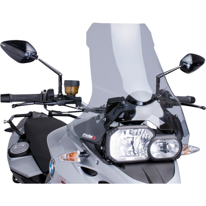 PUIG HI-TECH PARTS 2301-2467 6365H Touring Windscreen New Generation Windscreen - 19-3/8" - Smoke - F700GS