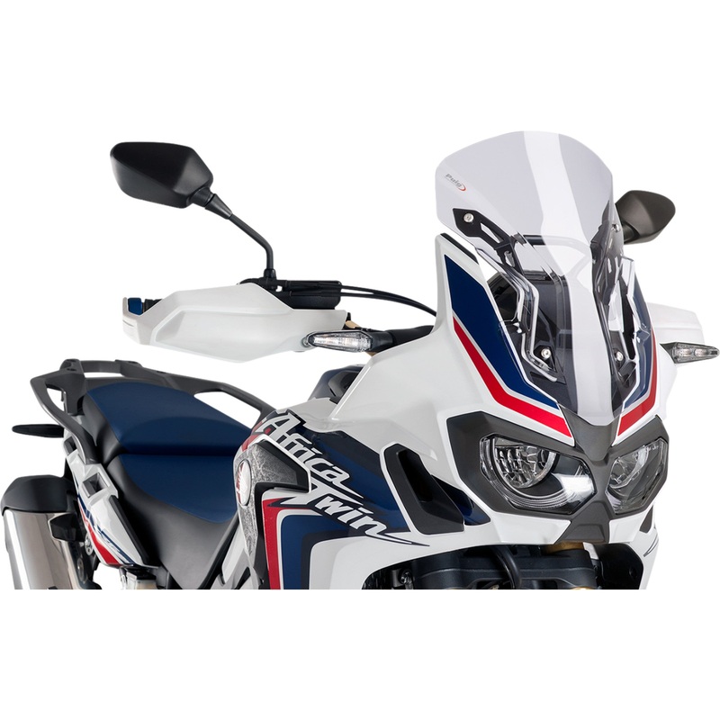 PUIG HI-TECH PARTS 2301-2656 8904W Z-Racing Windscreen Race Windscreen - 16-1/4" - Clear - Honda
