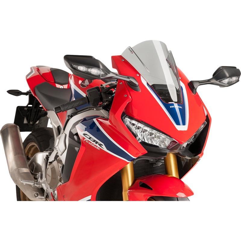 PUIG HI-TECH PARTS 2301-2690 9407H Z-Racing Windscreen Race Windscreen - 13" - Smoke - Honda