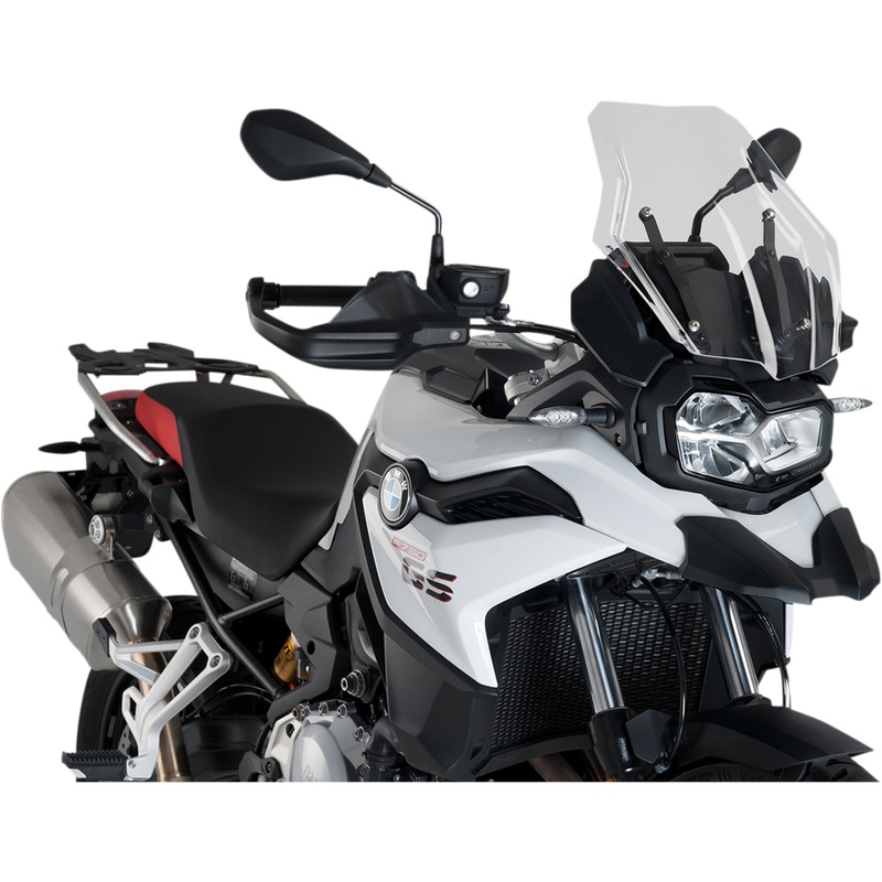 PUIG HI-TECH PARTS 2312-0528 3768W Z-Racing Windscreen Race Windscreen - Clear - BMW