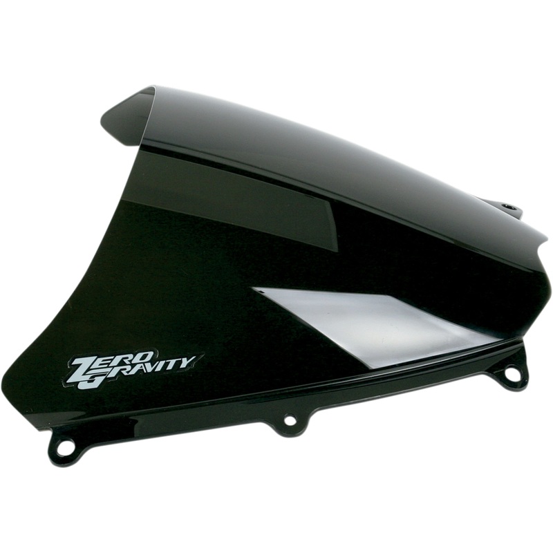 ZERO GRAVITY 2301-0728 20-111-19 SR Series Windscreen Windscreen - Dark Smoke - GSXR1