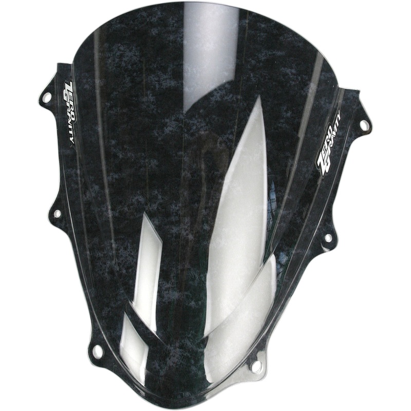 ZERO GRAVITY 2301-1494 16-114-01 Double Bubble Windscreen clear - gsxr 6/7