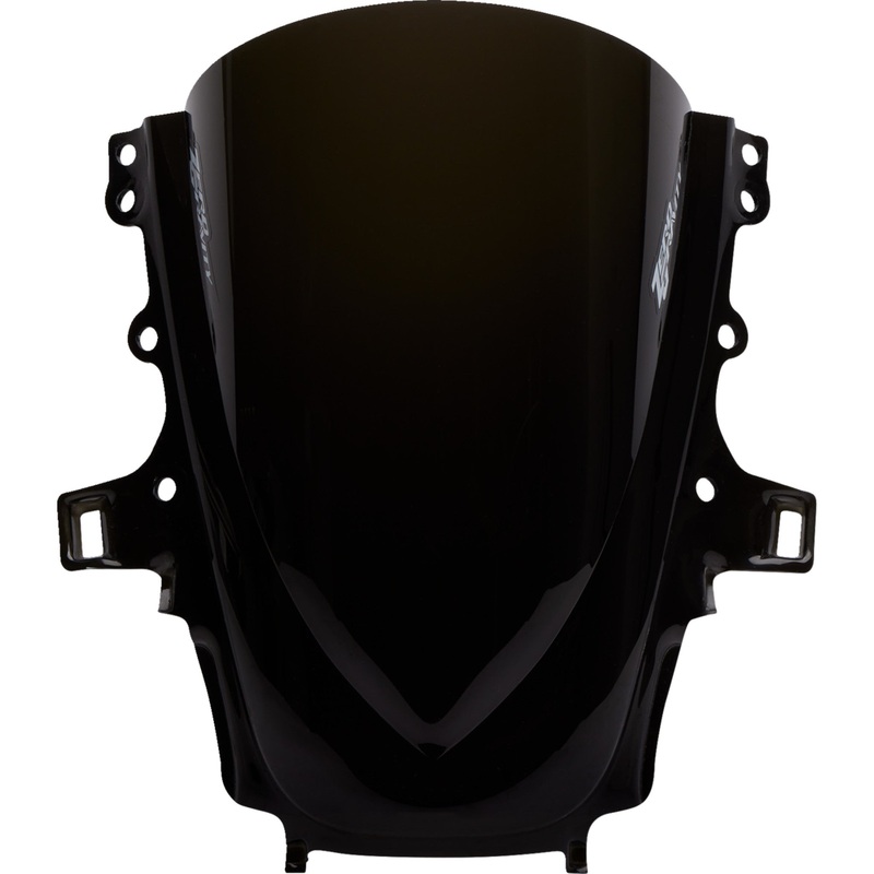 ZERO GRAVITY 2301-3113 16-543-19 Double Bubble Windscreen Double Bubble - Dark Smoke - R1