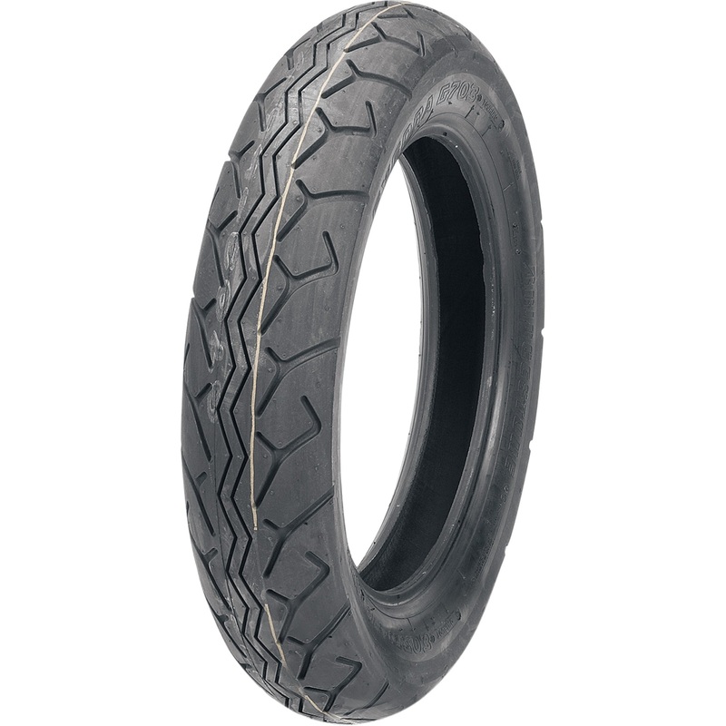 BRIDGESTONE 0307-0002 39517 Exedra G703 Tire Tire - Exedra G703-N - Front - 130/90-16 - 67H