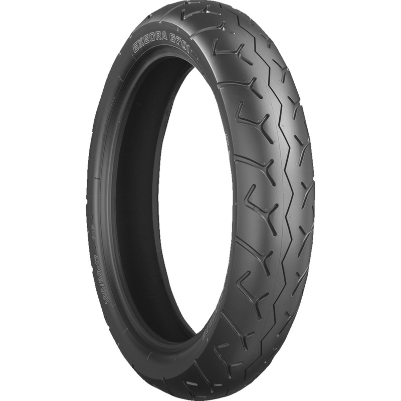 BRIDGESTONE BT-0030 74896 Exedra G701 Tire Tire - Exedra G701 - Front - 130/70-18 - 63H