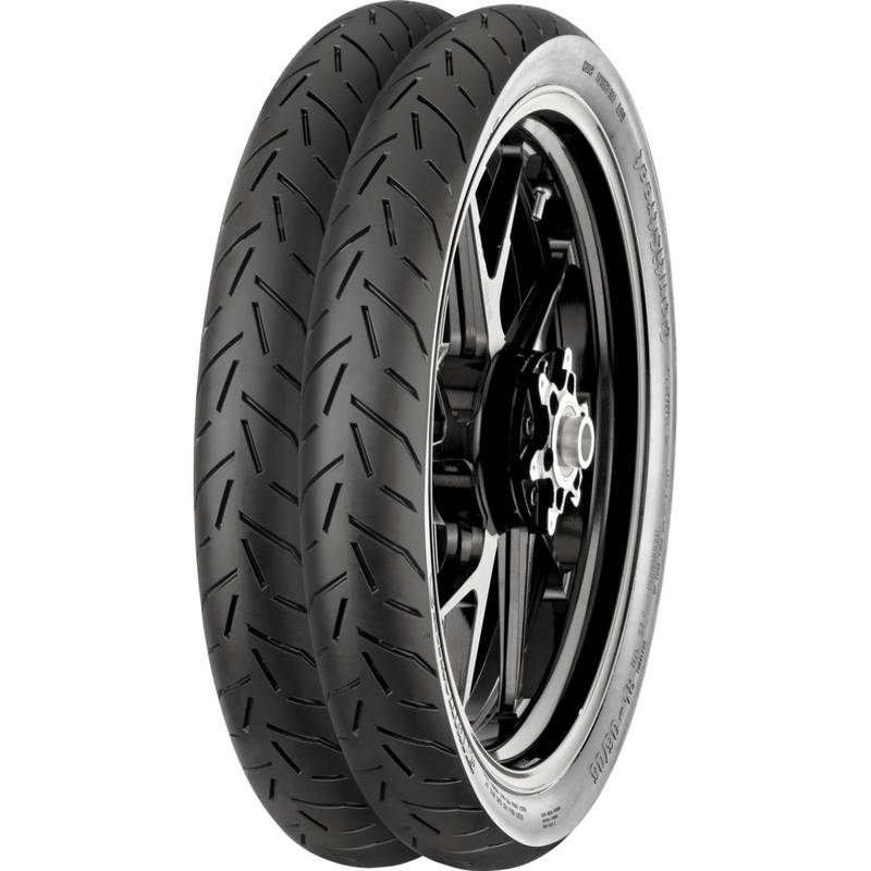 CONTINENTAL 0306-0881 02404160000 ContiStreet Tire Tire - ContiStreet - Rear - 100/90-17 - 55P