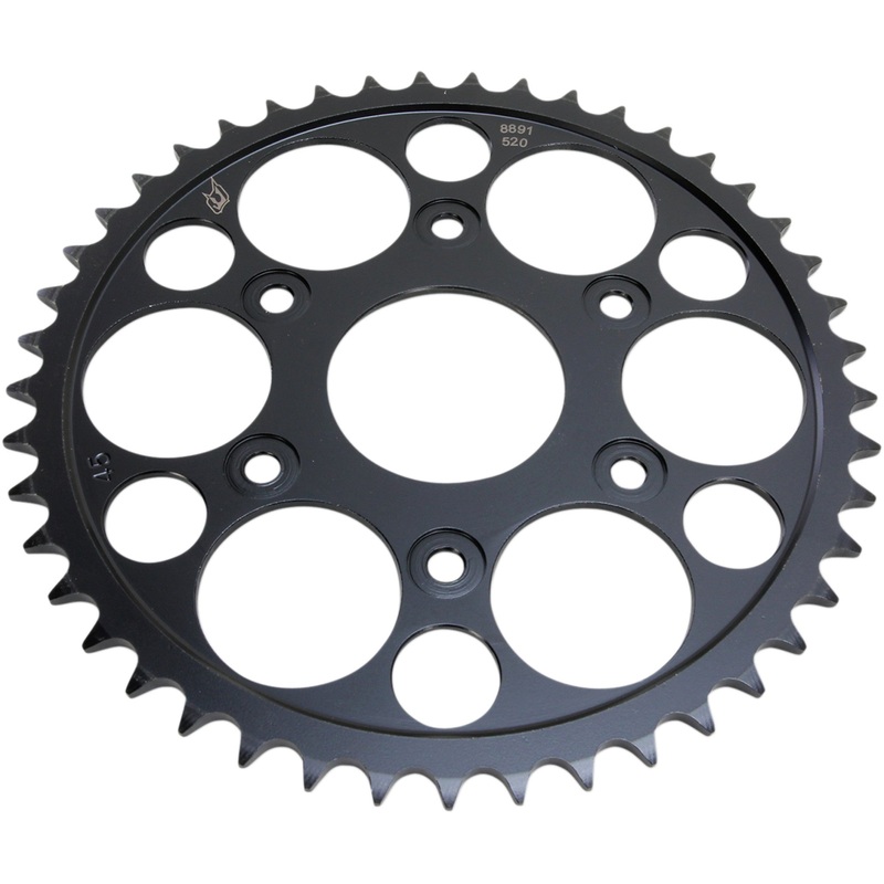 DRIVEN RACING 1210-1378 8891-520-45 Lightweight Steel Sprocket Rear Sprocket - 45-Tooth