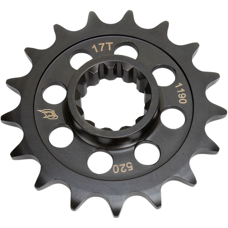 DRIVEN RACING 1212-0918 1190-520-17T Lightweight Steel Sprocket Counter Shaft Sprocket - 17-Tooth