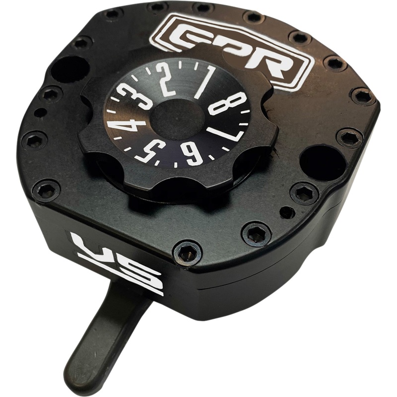 GPR 0414-0640 5-5011-4038K V5-S Steering Damper Steering Damper - Black - V5-S - CBR1RR