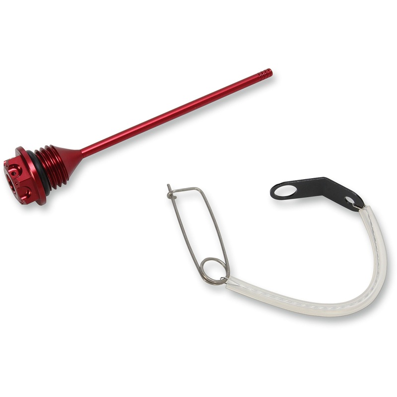 PSR 0950-0802 00-01305-24 Oil Filler Cap Kit Oil Cap Kit with Dipstick - Red - M20 x 2.5 - Honda