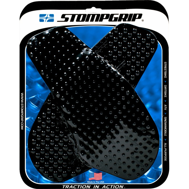 STOMPGRIP 4320-1057 55-10-0004B Volcano Profile Traction Pad Tank Kit Traction Kit - Black - Yamaha