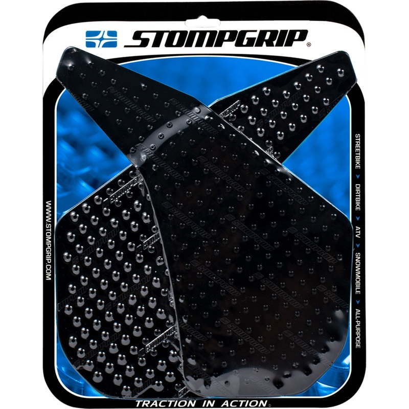 STOMPGRIP 4320-1201 55-10-0009B Volcano Profile Traction Pad Tank Kit Traction Kit - Black - Yamaha