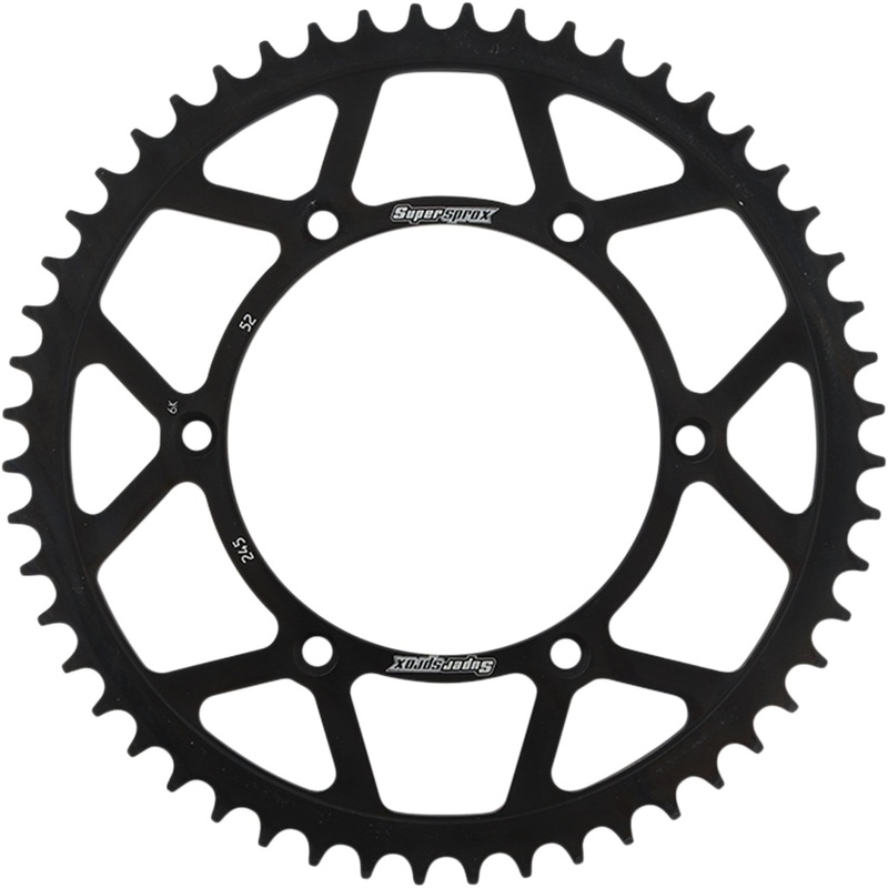 SUPERSPROX 1210-1895 RFE-245-52-BLK Steel Rear Sprocket 52 tooth