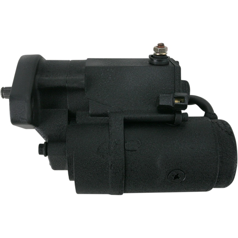 TERRY COMPONENTS DS-196037 773594 2.0 KW Starter Motor Starter Motor - Black Wrinkle - Harley Davidson