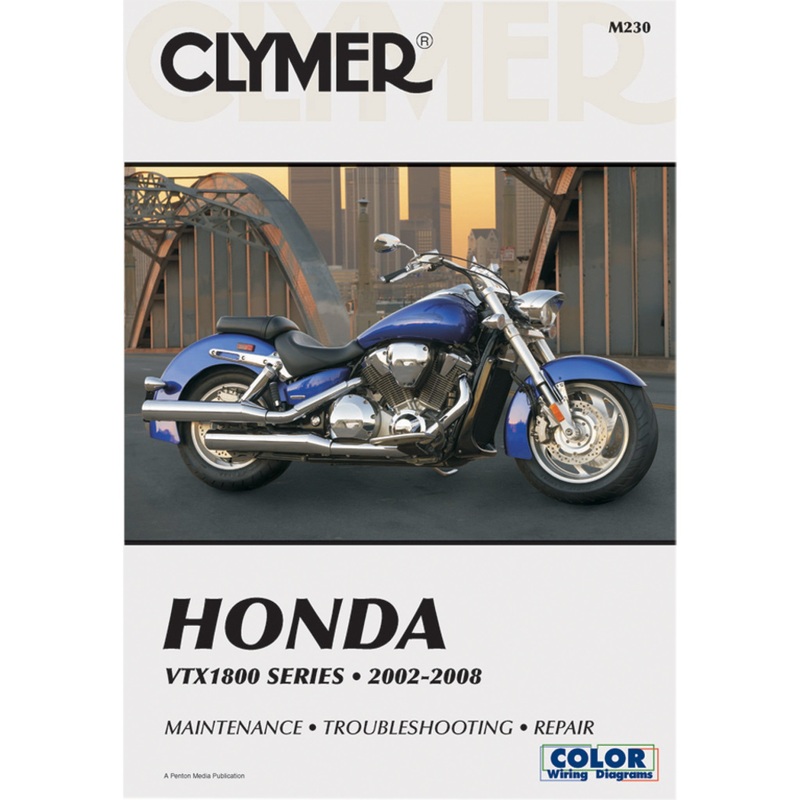 CLYMER 4201-0192 CM230 Motorcycle Repair Manual  Honda Manual - Honda VTX1800 '02-'08