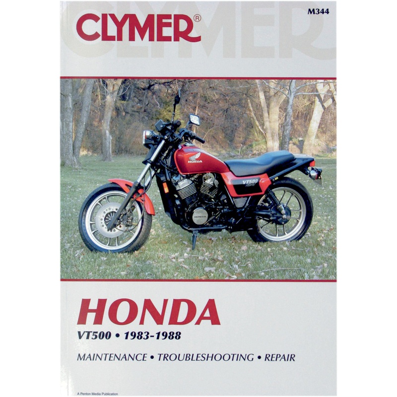 CLYMER M344 CM344 Motorcycle Repair Manual  Honda Manual - Honda VT500