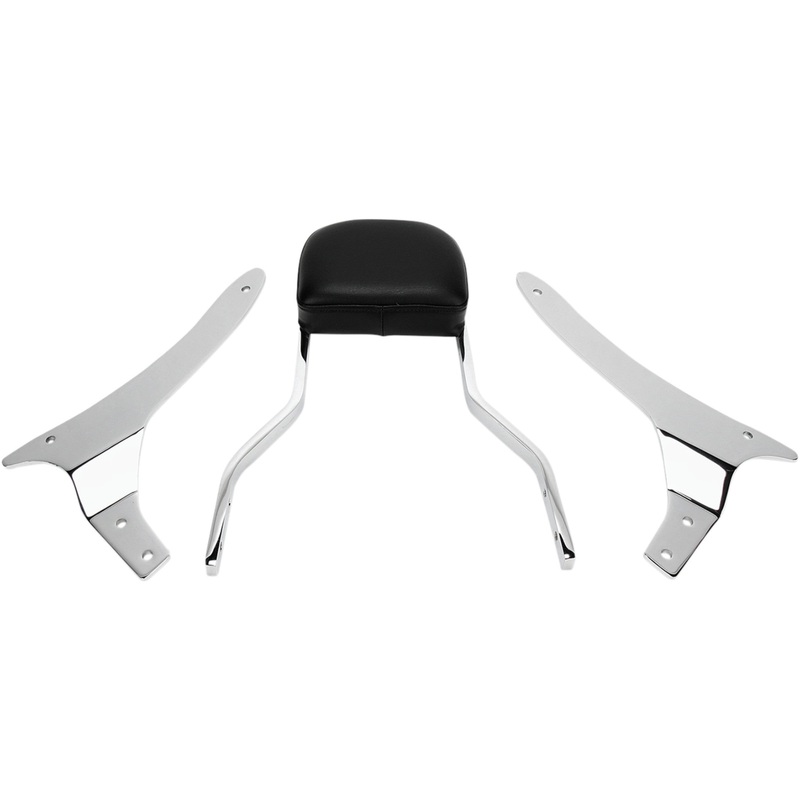 COBRA 1501-0077 02-5968 Square Sissy Bar Kit  Short Sissy Bar - Short - Vulcan