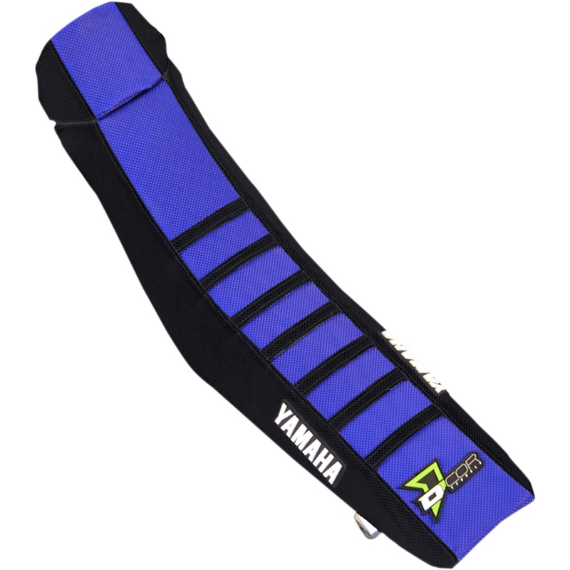 D'COR VISUALS 0821-3217 30-50-458 Seat Cover black/blue - yz250f/450f '14-'18