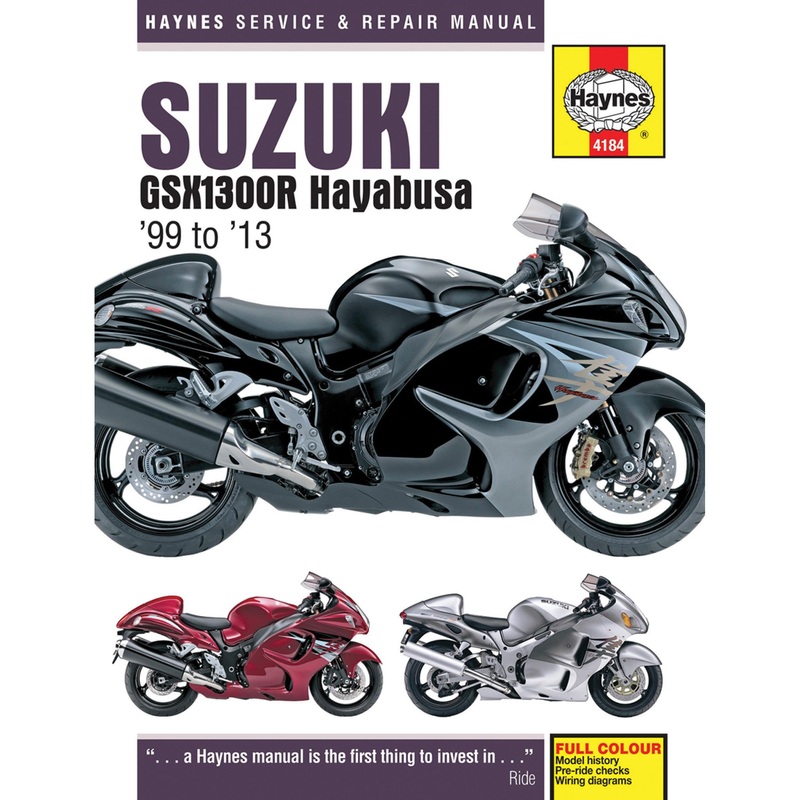 HAYNES 4201-0111 M4184 Motorcycle Repair Manual  Suzuki, Motorcycle Manual - Suzuki Hayabusa