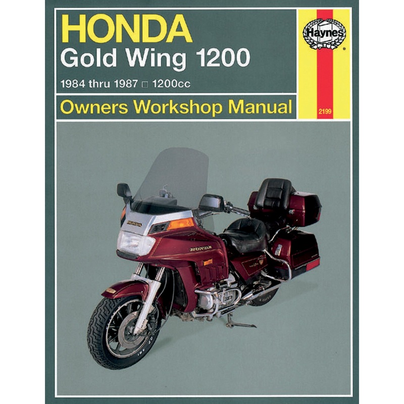 HAYNES HM-2199 M2199 Motorcycle Repair Manual  Honda, Motorcycle Manual - Honda Gold Wing 1200
