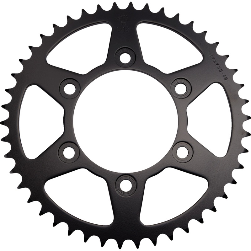 JT SPROCKETS 1210-0649 JTR735.45 Steel Rear Sprocket Sprocket - Rear - Ducati - 45-Tooth
