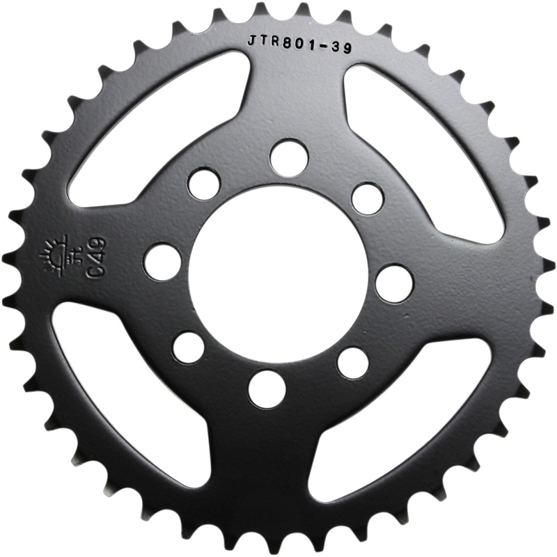 JT SPROCKETS 1210-1729 JTR801.39 Steel Rear Sprocket Sprocket - Kawasaki - 39 Tooth