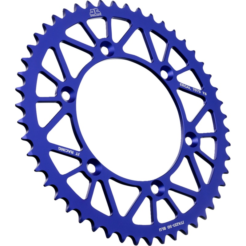 JT SPROCKETS 1211-2579 JTA251.50BLU Rear Sprocket blue - 50 tooth - yamaha