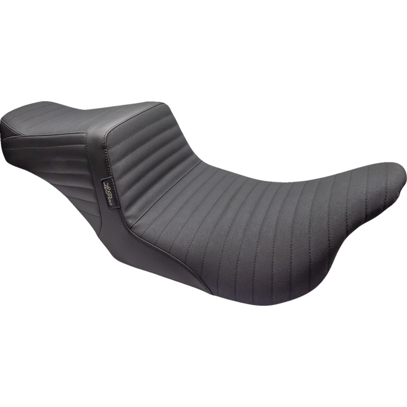LE PERA Tailwhip Seat - Pleated w/ Grip Tape - Black - FL '08-'23 LK-587PTGP