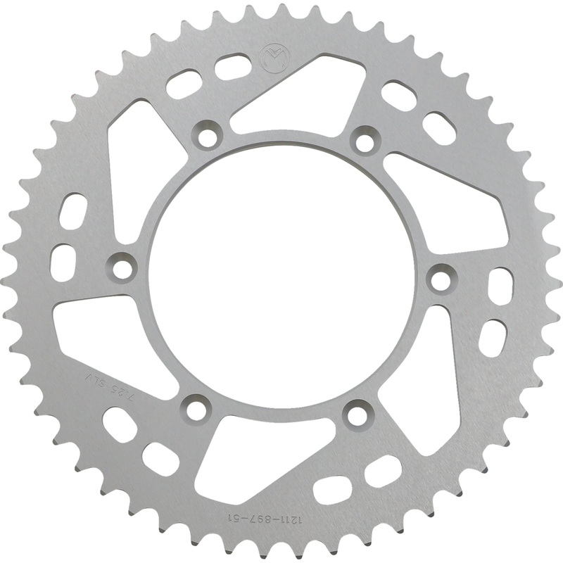 MOOSE OFFROAD 1211-1555 1211-897-51-11 Rear Aluminum Sprocket Rear Sprocket - 51 Tooth - Husaberg/Husqvarna/KTM