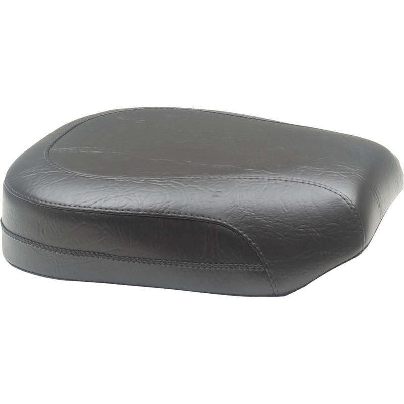 MUSTANG 0810-2392 85205 Wide Touring Passenger Seat Wide Touring Seat - Passenger - Black w/o Studs - C90T '15-'19