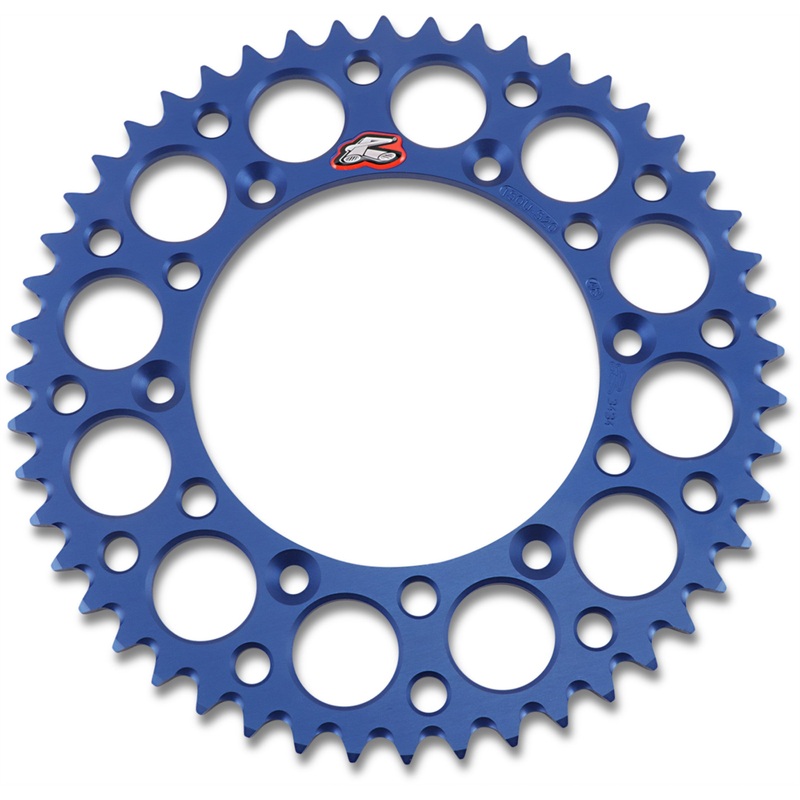 RENTHAL 1211-0164 150U-520-48GBBU Rear Sprocket Sprocket - Yamaha - Blue - 48 Tooth