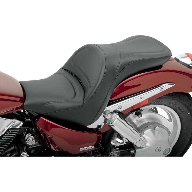 SADDLEMEN 0810-0242 H04-09-029 Explorer Seat Seat - Explorer - without Backrest - Stitched - Black - VT1300C