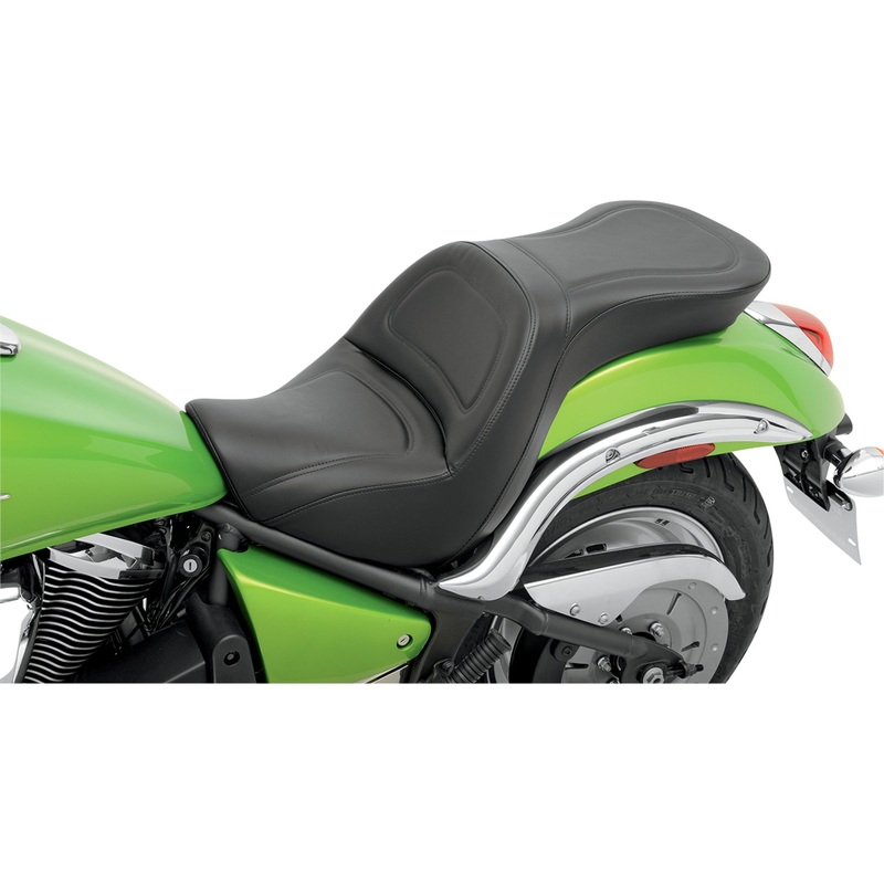 SADDLEMEN 0810-0531 K07-12-029 Explorer Seat Seat - Explorer - without Backrest - Stitched - Black - VN900