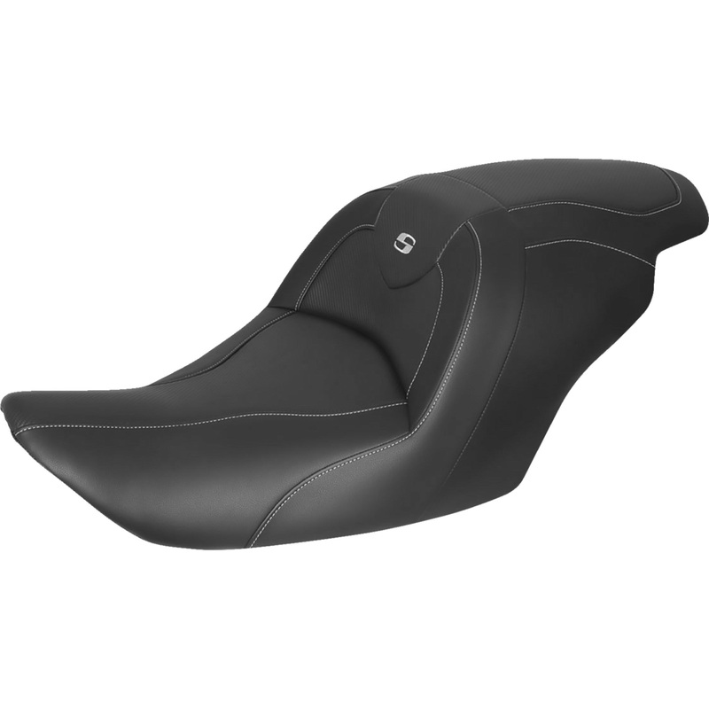 SADDLEMEN 0810-2330 H23-20-185 Roadsofa Carbon Fiber Seat carbon fiber - without backrest - gl1800 '14-'17
