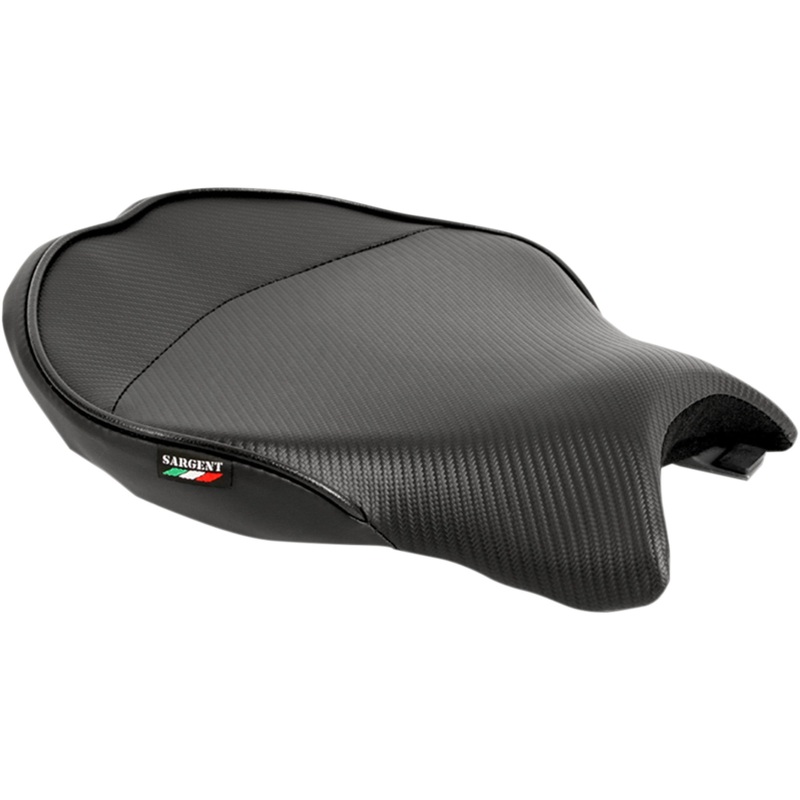 SARGENT 0810-0650 WS-568F-19 World Sport Performance Seat front - black w/ black trim - ducati '07-'14