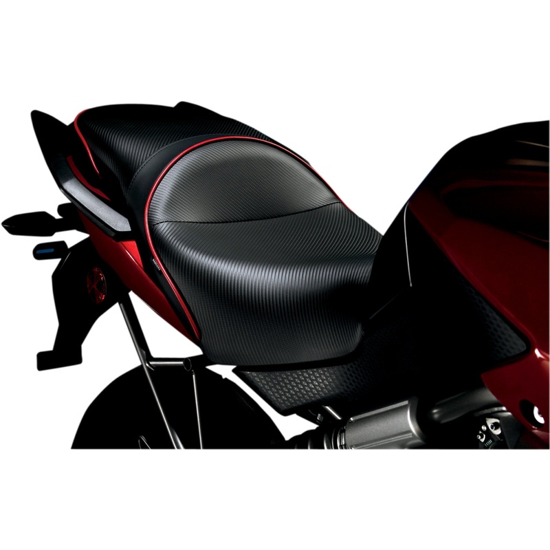 SARGENT 0810-1396 WS-613-19 World Sport Performance Seat black - carbon fx - regular - versys 650 '15-'22