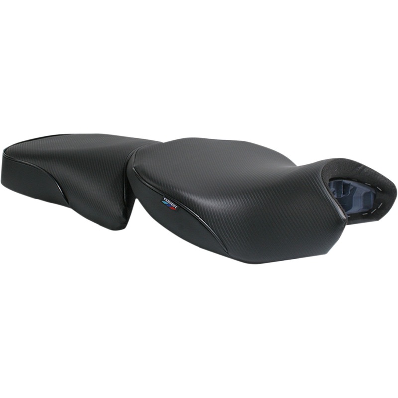 SARGENT 0810-1858 WS-621-19 World Sport Performance Seat black - carbon fx - low front with rear seat - bmw r1200 gs '13-'19