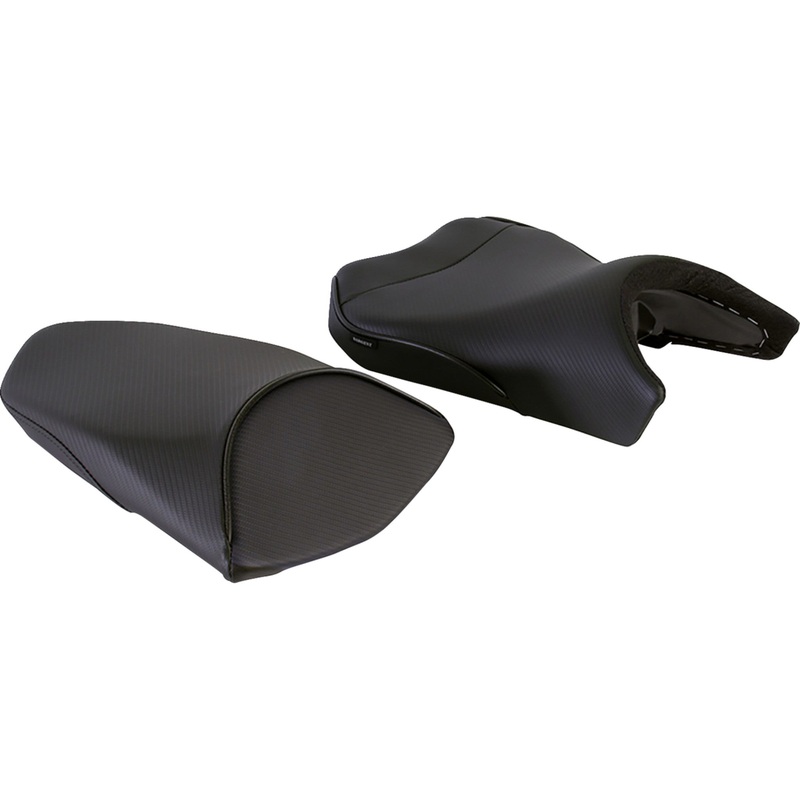 SARGENT 0810-2417 WSP-615X-19 Front Seat with Rear Cover Front Seat - with Rear Cover - CBX/Black Welt - Kawasaki