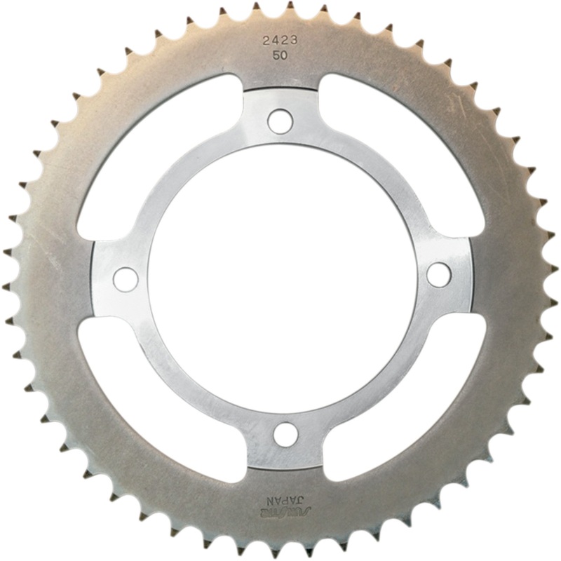 SUNSTAR SPROCKETS 1210-0503 2-242350 Steel Rear Sprocket Rear Sprocket - 50 Tooth - Kawasaki