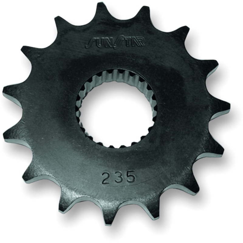 SUNSTAR SPROCKETS 1212-0872 23515 Front Sprocket Countershaft Sprocket - 15 Tooth - Yamaha