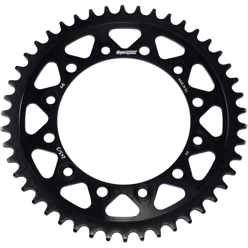 SUPERSPROX 1210-2384 RFA-2453-46-BLK Edge Rear Sprocket black - 46 tooth