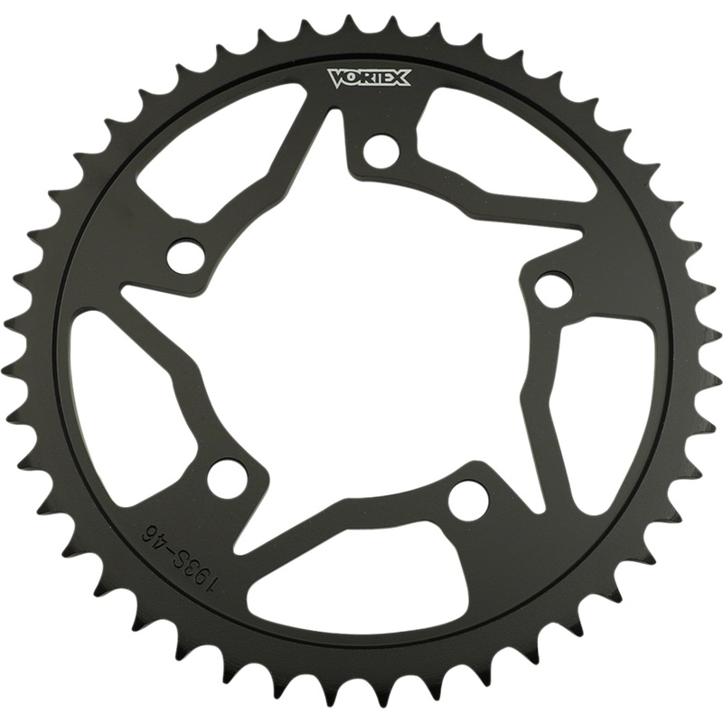 VORTEX 1210-1091 193S-46 Steel Sprocket Steel Rear Sprocket - 46 Tooth - BMW