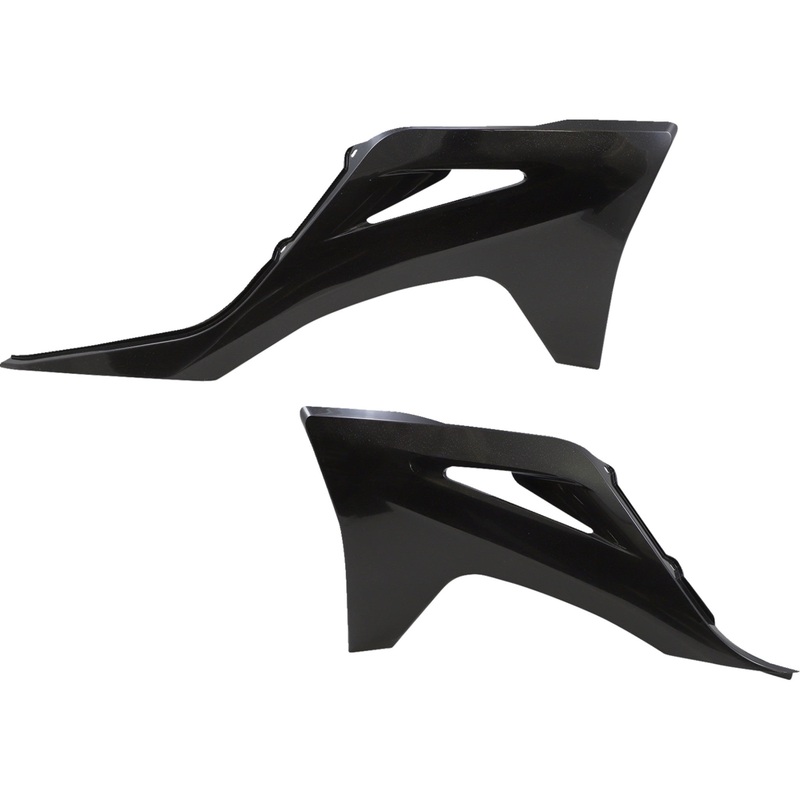 ACERBIS 0520-3345 2872737440 Replacement Radiator Shrouds Radiator Shrouds - Black/Metallic