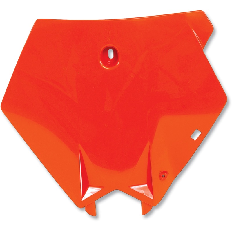 ACERBIS 15-2158-84 2070930237 Replacement Front Number Plate Front Number Plate - Orange
