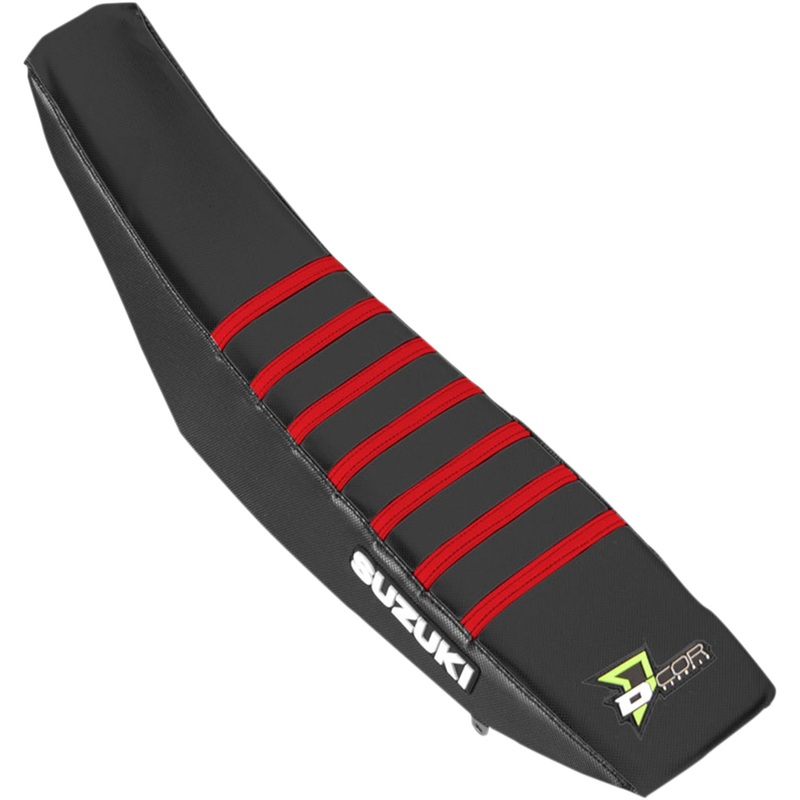 D'COR VISUALS 0821-3188 30-40-453 Seat Cover black/red - rmz250/450 '04-'18