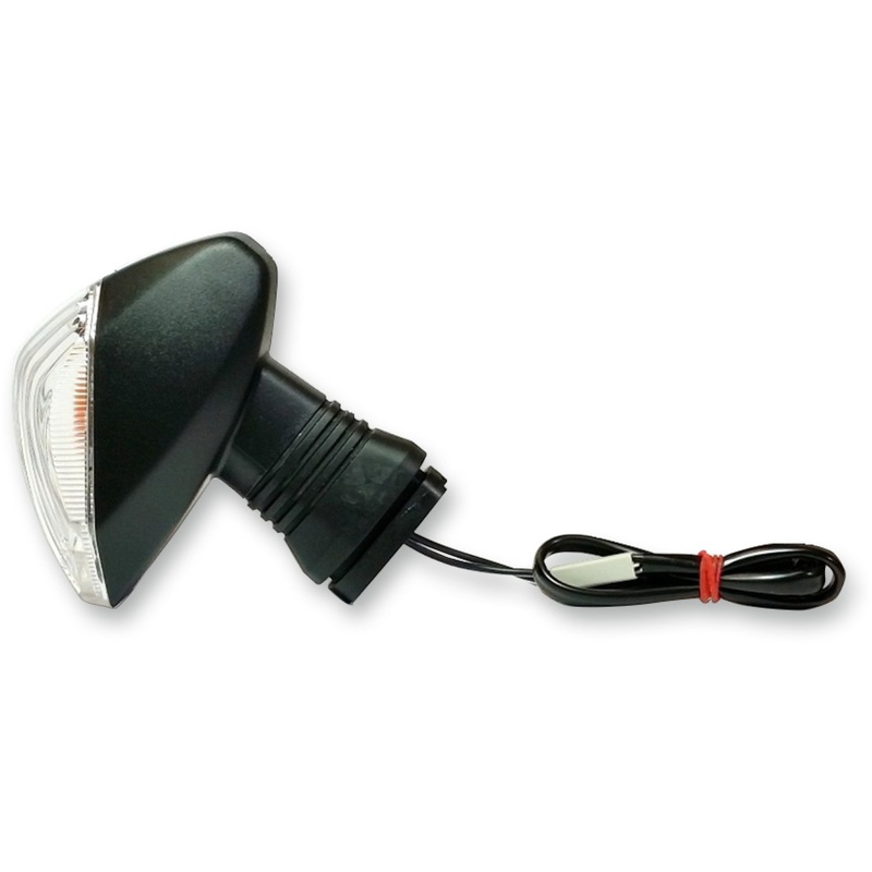 K&S TECHNOLOGIES 2020-1415 25-2305C Turn Signal  Left/Rear DOT Turn Signal - Front & Rear - Clear
